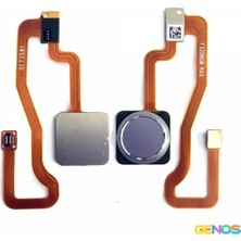 Genos Xiaomi Redmi Note 5 Uyumlu Parmak Izi Okuyucu Home Tuş (Gri) (SN806812)