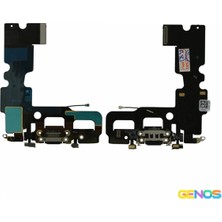 Genos iPhone 7 Uyumlu Filmli Şarj Soketi (Siyah) (SN809990)