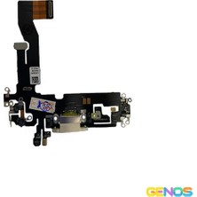 Genos iPhone 12 Uyumlu Bordlu Şarj Soketi (Beyaz) (SN810053)