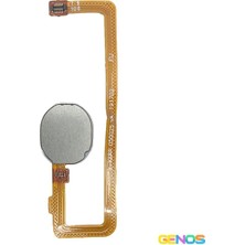Genos Samsung Galaxy A10S Uyumlu Parmak Izi Okuyucu Home Tuş (Siyah) (SN806805)