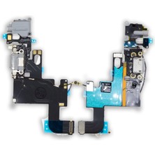 Genos Apple Iphone 6 Sarj Soket ve Mikrofon Filmi Siyah