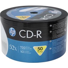Hp Cd-R 700Mb-80Mın 52X 50 li Shrink