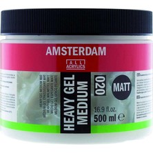 Amsterdam Matt Heavy Gel Medium - 500ML