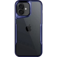TeknoKapsül Newface Iphone 16 Plus Kılıf Boyi Silikon Kapak - Lacivert