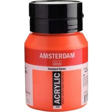 Talens Amsterdam Akrilik Boya 500 ml Naphthol Red Light 398
