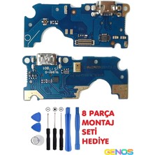 Genos General Mobile Uyumlu Discovery Gm6 Şarj Soketi Mikrofon Bordu + Tamir Seti