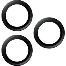 Panzer Glass Panzerglass® Hoops® Kamera Lens Koruyucu Siyah iPhone 17 Pro | iPhone 17 Pro Max | iPhone