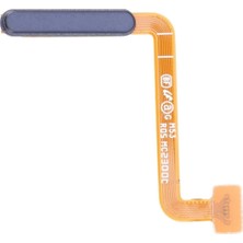 Genos Sam Sung Galaxy M53 Parmak Izi Okuyucu Flex SM-M536B (Mavi)