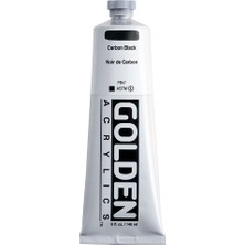 Golden Heavy Body Akrilik Boya 148 ml Seri 1 Carbon Black 1040