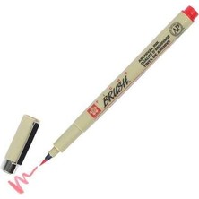 Sakura Pıgma Brush Kalem Red N19