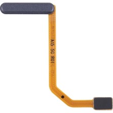 Genos Sam Sung Galaxy A15 4g Parmak Izi Okuyucu Flex SM-A155F (Siyah)