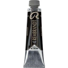 Talens Rembrandt Extra-Fine Yağlı Boya 40 ml Seri 1 Ivory Black 701