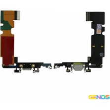 Genos iPhone 8 Plus Uyumlu Filmli Şarj Soketi (Gri) (SN810022)