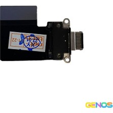 Genos iPad Pro 12.9 Inç Uyumlu Filmli Şarj Soketi (Siyah) (SN809964)