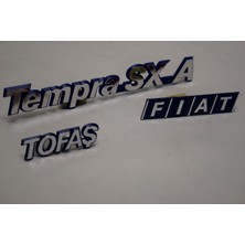 Baslar Oto Bagaj Kapağı Tempra Sxa Tofaş Fiat Yazısı Takımı