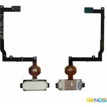 Genos Samsung Galaxy A9 Uyumlu Home Tuşu (Beyaz) (SN806825)