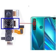 Genos Realme 5 Pro Ile Uyumlu Arka Kamera Full Set