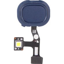 Genos Sam Sung Galaxy M31 Parmak Izi Okuyucu Flex SM-M315F (Mavi)