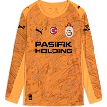 Galatasaray 25/26 L Beden Erkek Kaleci Forması Uzun Kollu Turuncu Renk ve PUMA Detayları