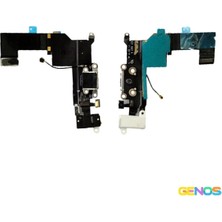 Genos iPhone 5s Uyumlu Filmli Şarj Soketi (Beyaz) (SN809667)