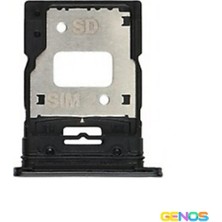 Genos Xiaomi Mi 11 Lite Uyumlu Hafıza Kart ve Sim Demiri (Sim Çekmecesi) (Siyah) (SN809427)
