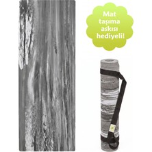 Yogatime %100 Natural Rubber Yoga Mat 4mm – Koyu Gri - Kaymaz Doğal Kauçuk Yoga Matı