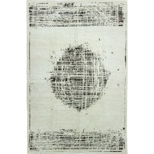 Soho Antiq Natura Soyut Tasarımlı Kendir Halı 302X464 cm