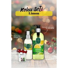 Renas Store Kolonya 150 Ml, Sıvı Sabun 500 ml Çeşme Limonu ve Rosie Hediye