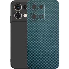 Kapps Oppo Reno 13 ile Uyumlu Fiber Serisi Premium Arka Kapak Kaplama(Kenarlar Yoktur!)
