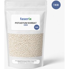 faserix Potasyum Sorbat E202 Granül-Gıda Koruyucu 1 kg