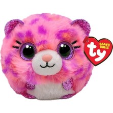 Panço Leopard - Leopard Pınk Puf Peluş Oyuncak