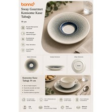 Bonna Sway Gourmet Konsome Kase Tabağı 19 cm