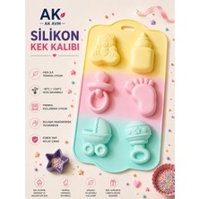 Ak Avm Bebek Temalı Kek Kalıbı 6 Gözlü Baby Shower Kurabiye & Kek Kalıbı