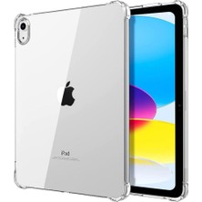 Renas Store Undeplus iPad 11.nesil A16 11INÇ/10.NESIL 10.9inç ile Uyumlu Kılıf Kalem Bölemli Standlı Darbelere Dayanıklı Şeffaf Kapak
