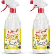 Asperox Retro Serisi Beyaz Sirke& Limon Tuzu 1000ML (2 Adet)