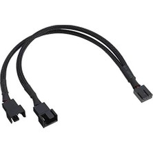 Renas Store Alfais 5025 Fan Çoklayıcı Y Pwm 4 Pin Splitter Çoklayıcı Switch Kablosu