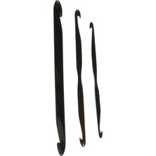Renas Store Lacis TT36 Çift Uçlu Abanoz Tığ 3/pkg-D4/3 mm – 7,6 Cm, F6/4 mm – 8,9 Cm, J10/6–10,2 cm
