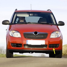 Renas Store Ön Tampon Sol Kapak Sissiz 5J0807367 Skoda Fabia 2 Makyajsız ile Uyumlu 2007-2010