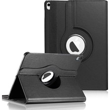 Renas Store Microsonic Apple iPad 11.nesil 2025 Kılıf (A3354-A3355) 360 Rotating Stand Deri Siyah [ipad 11.nesil 2025 ile Uyumlu Kılıf - Siyah]