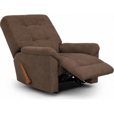 Smarto Relax TV Koltuğu Berjer – Paris Serisi, Manuel Mekanizmali Modern Baba Koltuğu, Ergonomik Sırt Destekli Tasarım, , Dekoratif Tekli Koltuk (Salon/Oturma Odası)