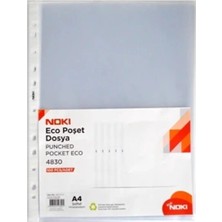 Noki 4830 Eco Poset Dosya Beyaz Kenarli 100LÜ