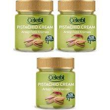 Gourmet Çelebi Antep Fıstık Kreması 3'lü Paket - 200 gr x 3 Adet