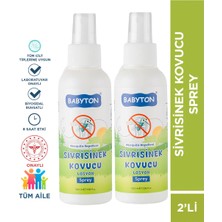 Babyton Sivrisinek Kovucu Sprey 100 ml 2'li Set