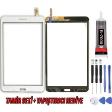 Genos Samsung T330 LCD Ekran Beyaz Montaj Kiti Hediye