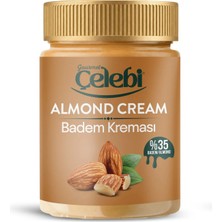 Gourmet Çelebi Badem Kreması 320 Gr - Sürülebilir Gerçek Badem Kreması