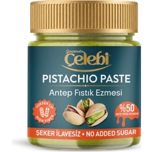 Gourmet Çelebi Şekersiz Sürülebilir Antep Fıstık Ezmesi 200 Gr