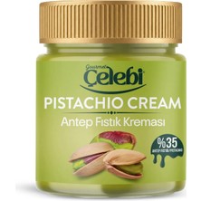 Gourmet Çelebi Antep Fıstık Kreması 200 Gr - Gerçek Antep Fıstığı Kreması