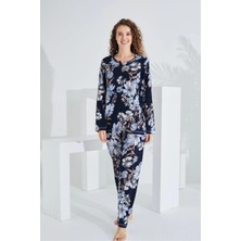 Etoile 98282 Kadın %100 Pamuk Uzun Kol Kadın Pijama Takımı