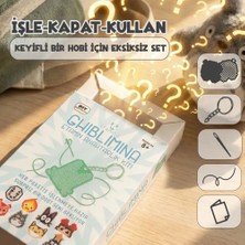 Etamina Ghiblimina Sürpriz Karakterli Kanaviçe Anahtarlık Kiti (İşleme Hobi Seti)