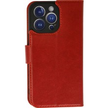 TeknoKapsül Iphone 11 Pro Max Trend S Plus Kapaklı Kılıf - Kırmızı